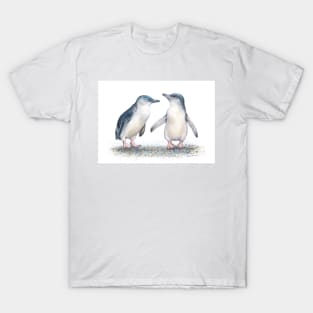 Fairy Penguin Fishing Stories - by Nadya Neklioudova T-Shirt